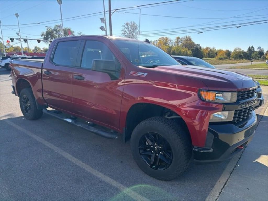 Used 2020 Chevrolet Silverado 1500 Silverado Custom Trail Boss Truck Crew Cab