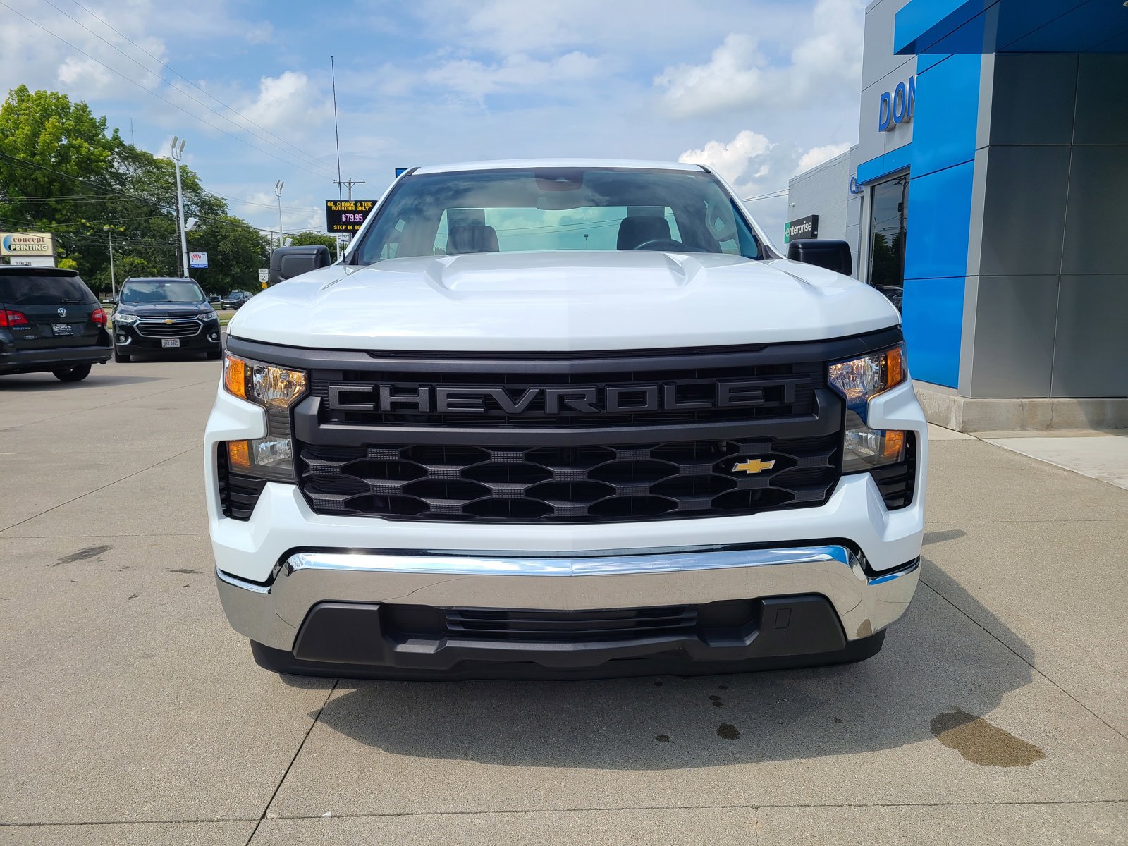 Used 2023 Chevrolet Silverado 1500 Work Truck with VIN 3GCNAAED0PG290685 for sale in Wauseon, OH