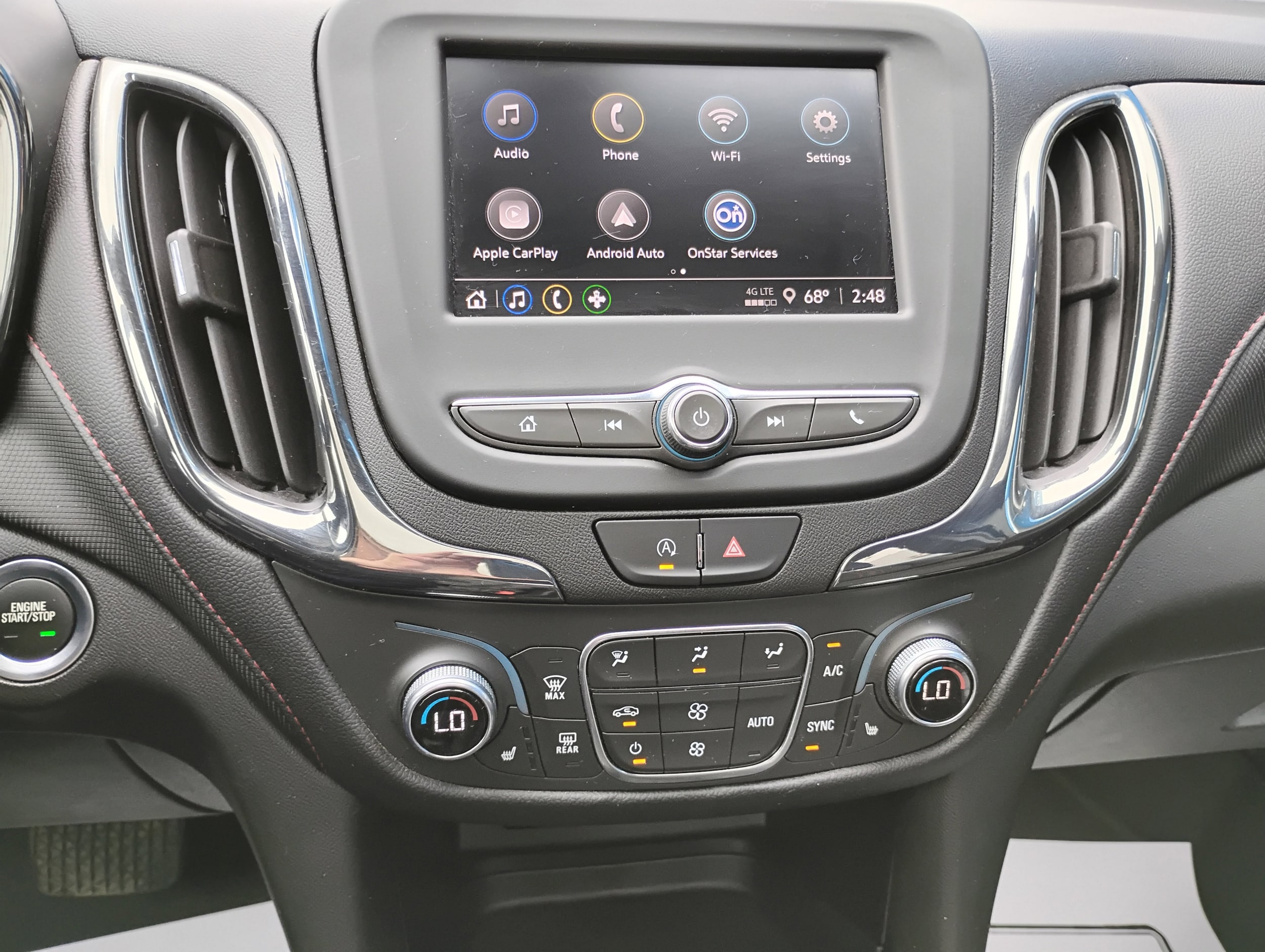 Used 2022 Chevrolet Equinox RS with VIN 3GNAXMEV8NS247723 for sale in Wauseon, OH