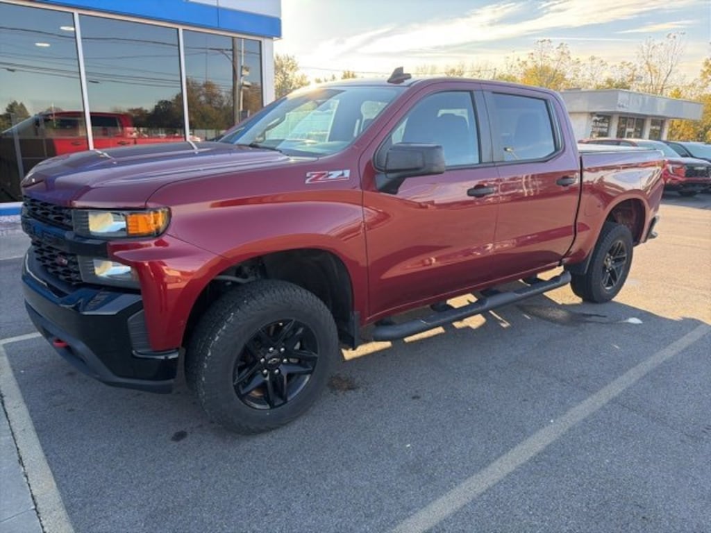 Used 2020 Chevrolet Silverado 1500 Silverado Custom Trail Boss Truck Crew Cab
