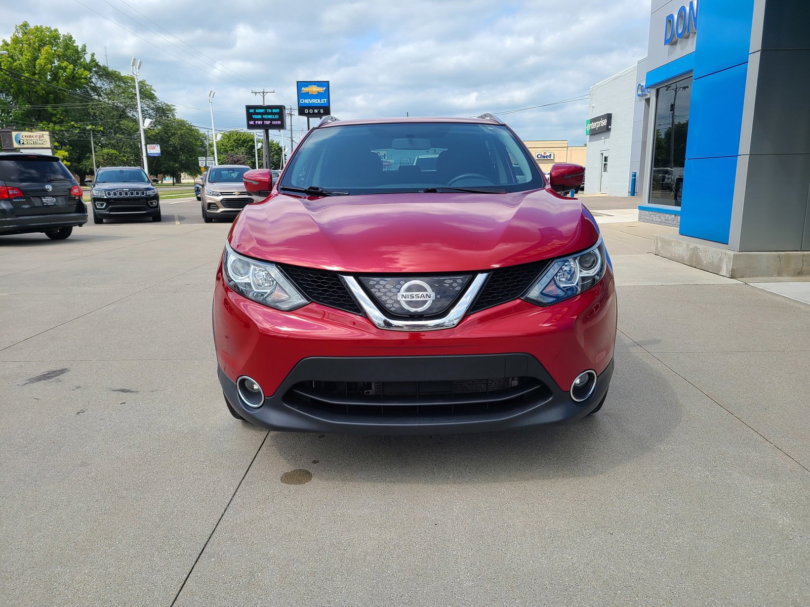 Used 2018 Nissan Rogue Sport SV with VIN JN1BJ1CPXJW163096 for sale in Wauseon, OH