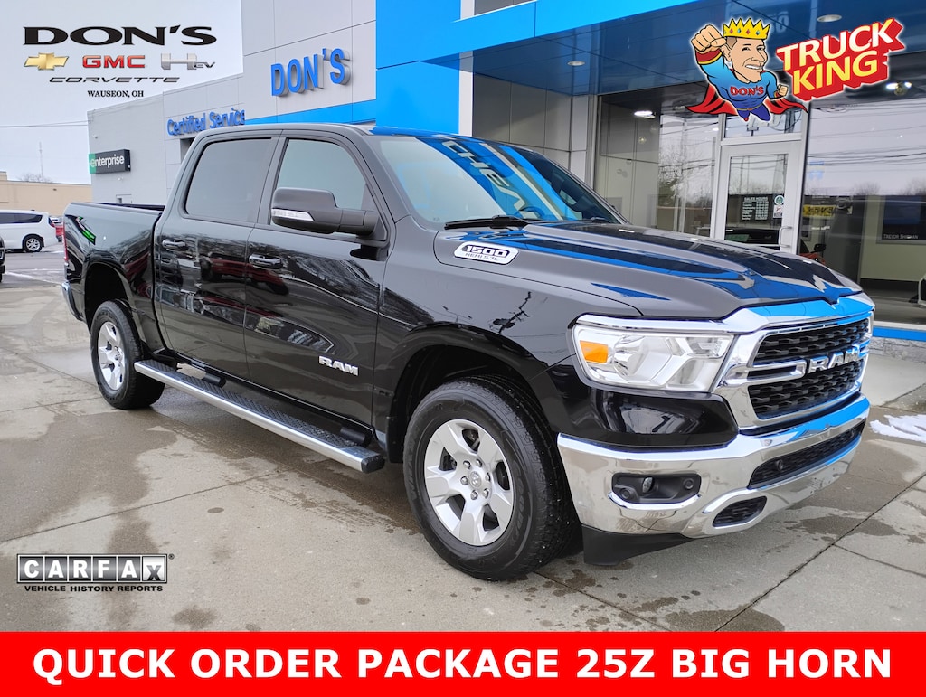 Used 2022 Ram 1500 Big Horn/Lone Star Truck Crew Cab