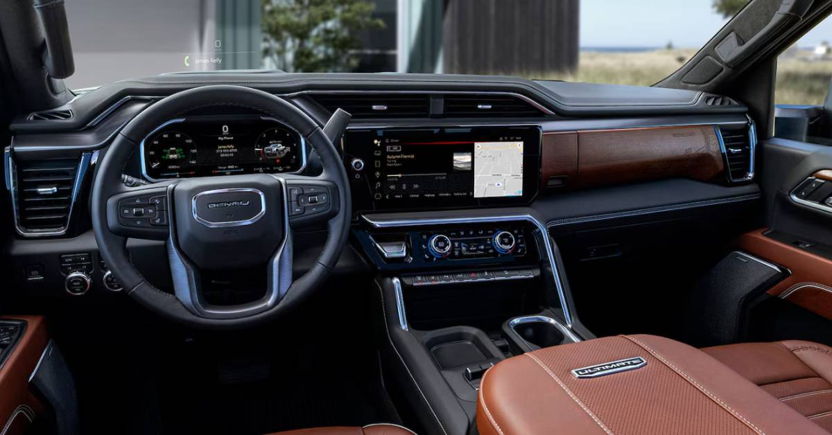  Smart Tech Integration: 2025 GMC Sierra 2500 HD Technology