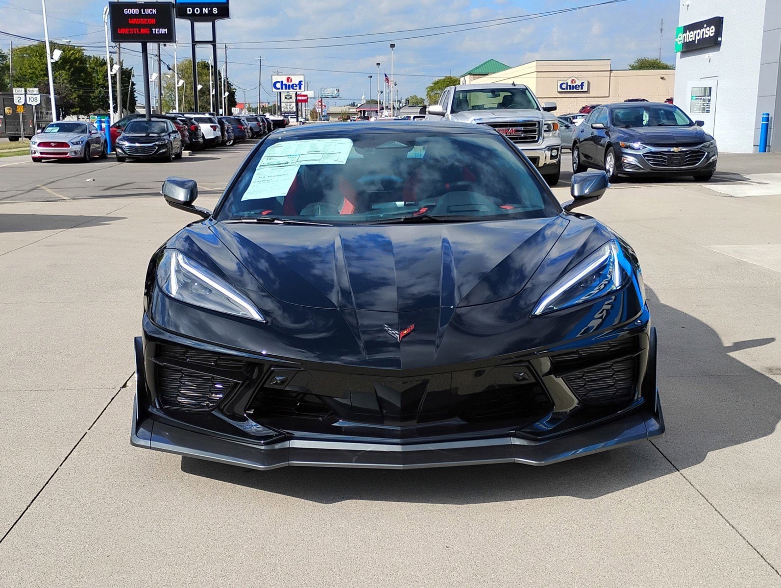 Used 2024 Chevrolet Corvette 2LT with VIN 1G1YB3D45R5124852 for sale in Wauseon, OH