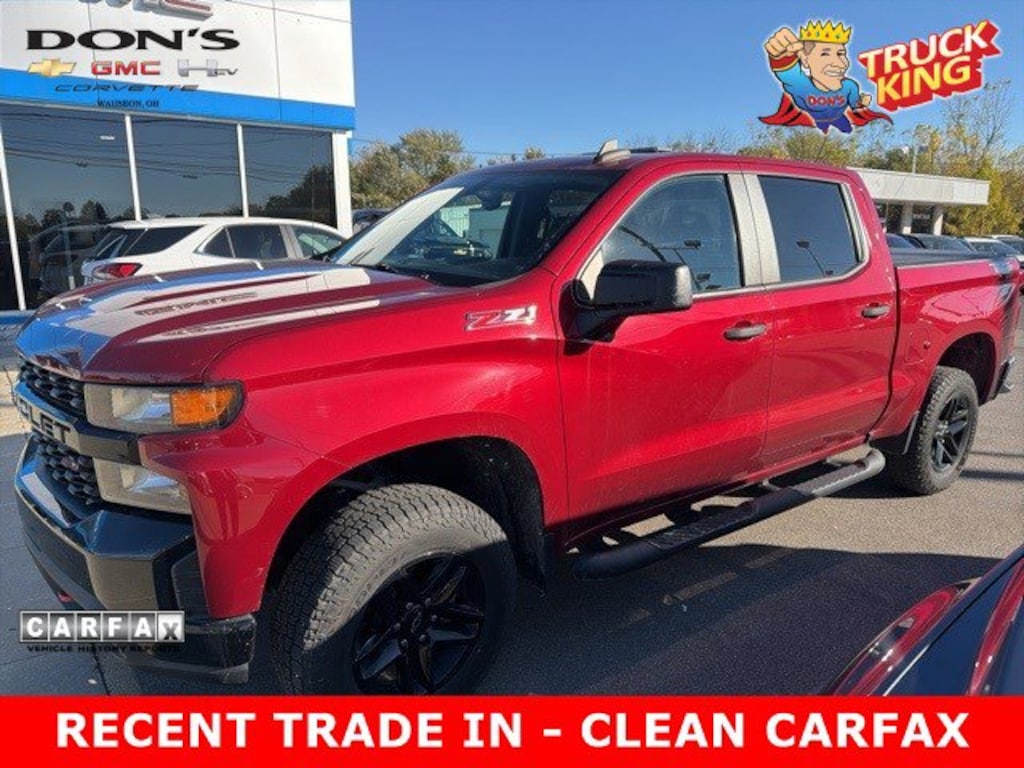 Used 2020 Chevrolet Silverado 1500 Silverado Custom Trail Boss Truck Crew Cab