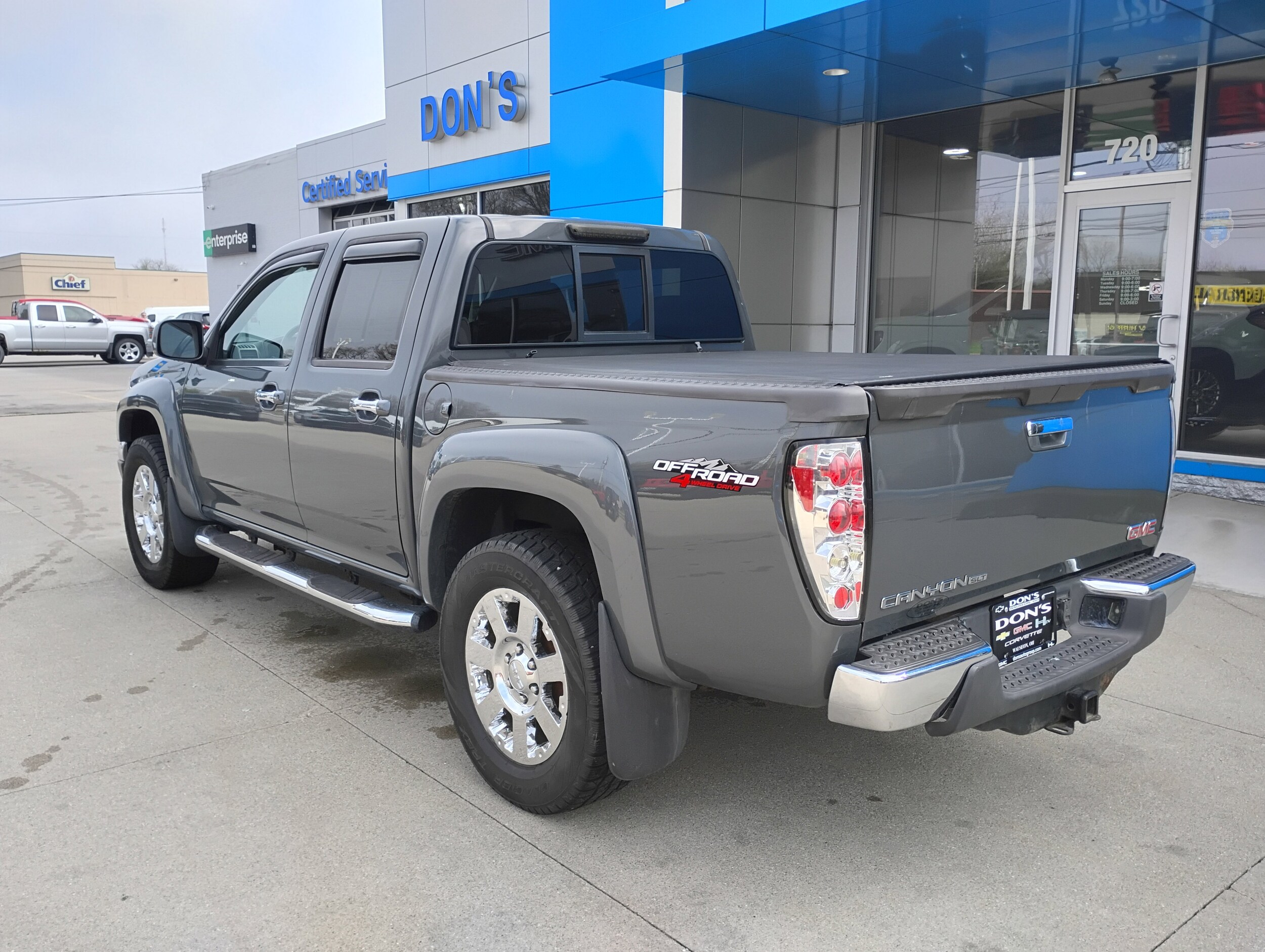 Used 2012 GMC Canyon SLT with VIN 1GTH6NFE6C8146474 for sale in Wauseon, OH