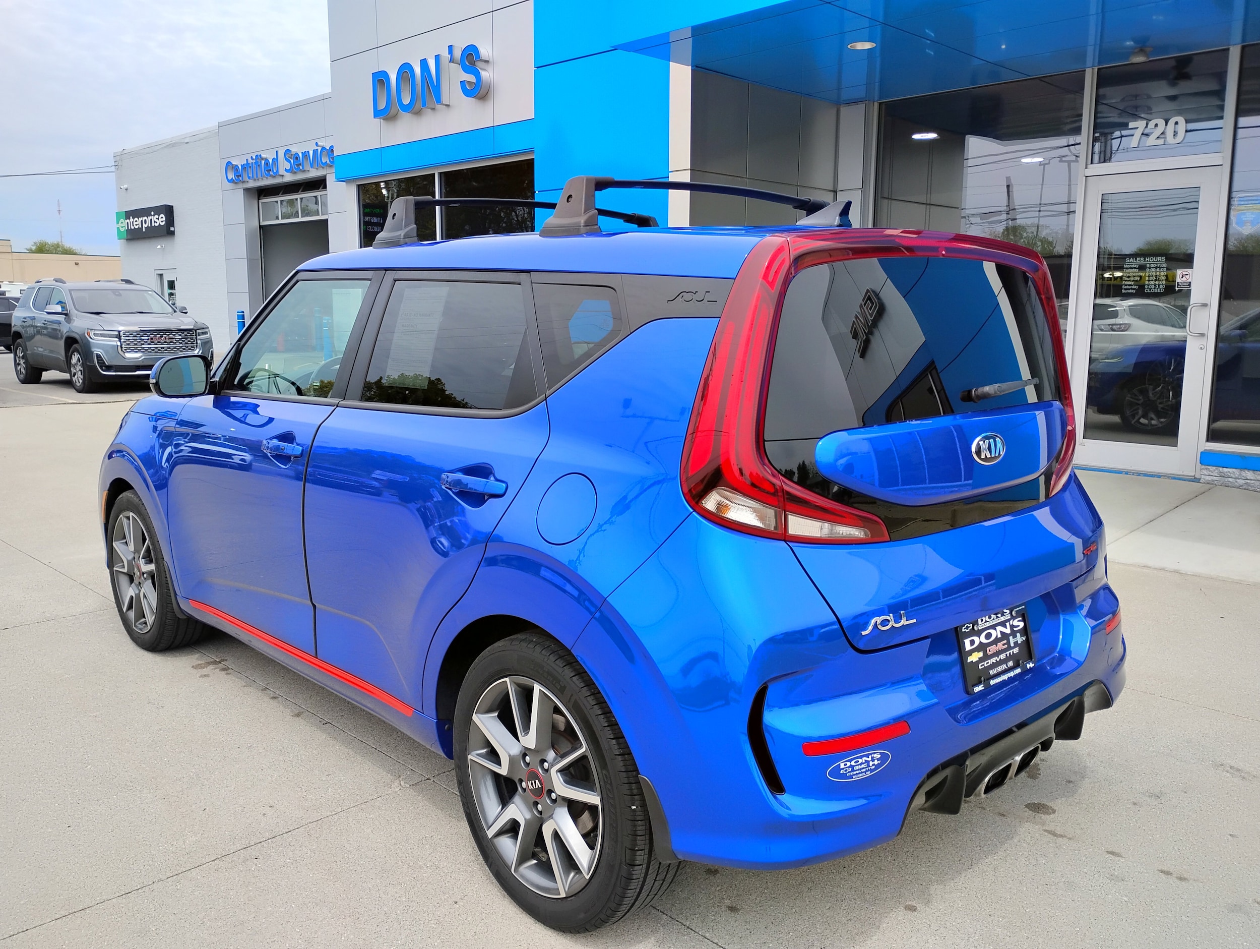 Used 2020 Kia Soul GT-Line Turbo with VIN KNDJ53AF2L7094047 for sale in Wauseon, OH