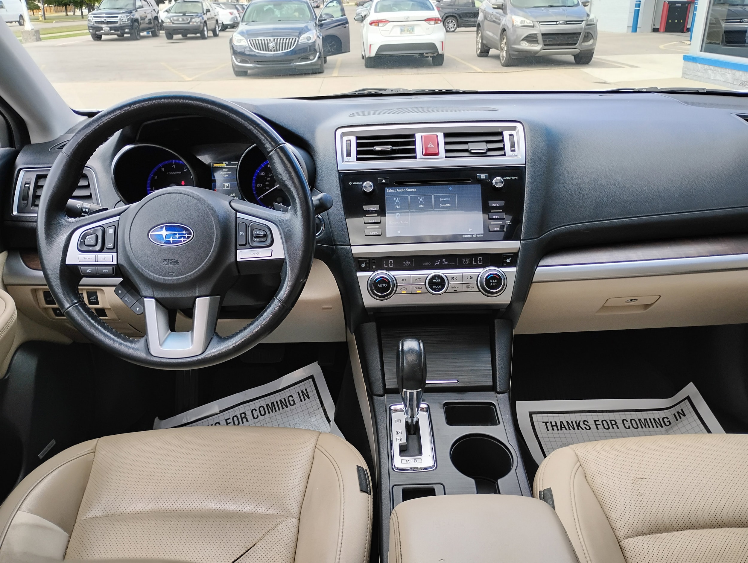Used 2015 Subaru Outback Limited with VIN 4S4BSBLC1F3233697 for sale in Wauseon, OH