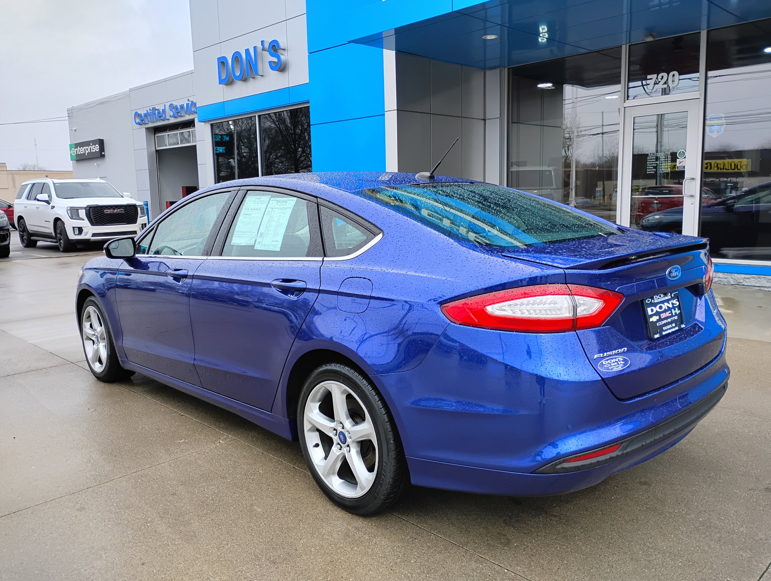 Used 2016 Ford Fusion SE with VIN 3FA6P0H79GR222950 for sale in Wauseon, OH