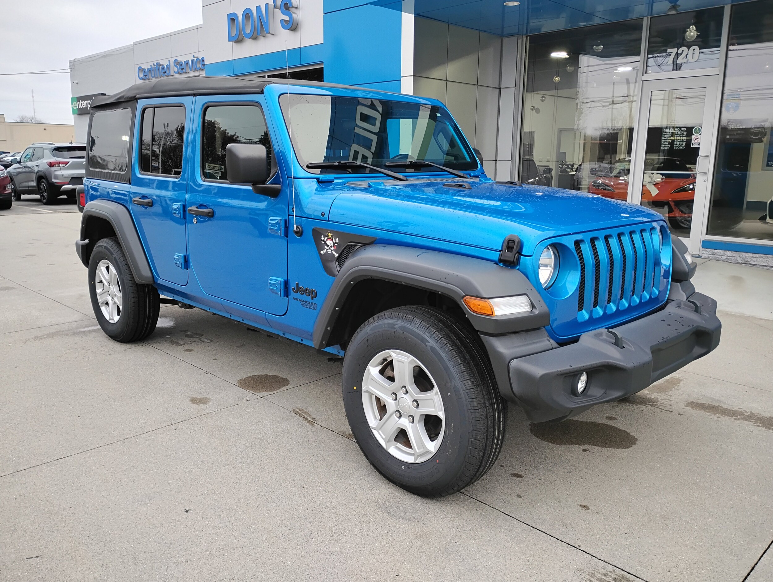 2021 Jeep Wrangler Unlimited Sport photo 3