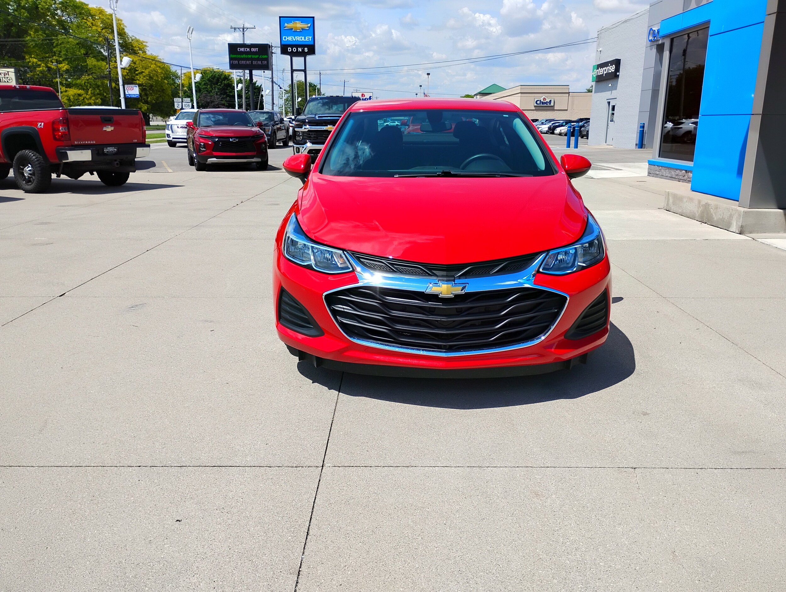 Used 2019 Chevrolet Cruze LS with VIN 1G1BC5SM4K7135787 for sale in Wauseon, OH