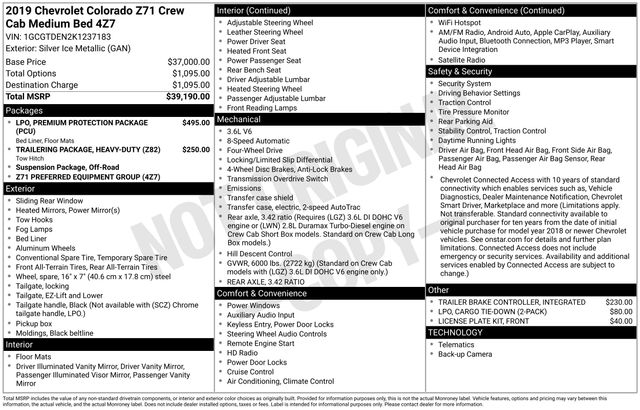 Thumbnail: 2019 Chevrolet Colorado - 5