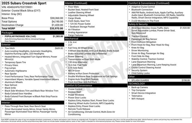 Thumbnail: 2025 Subaru Crosstrek - 5
