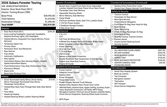 Thumbnail: 2026 Subaru Forester - 5