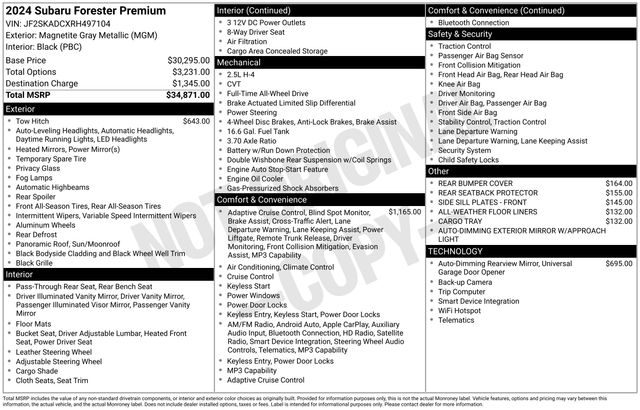 Thumbnail: 2024 Subaru Forester - 5