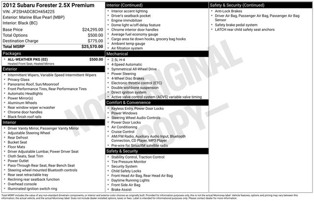 Thumbnail: 2012 Subaru Forester - 5