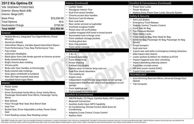 Thumbnail: 2012 Kia Optima - 5