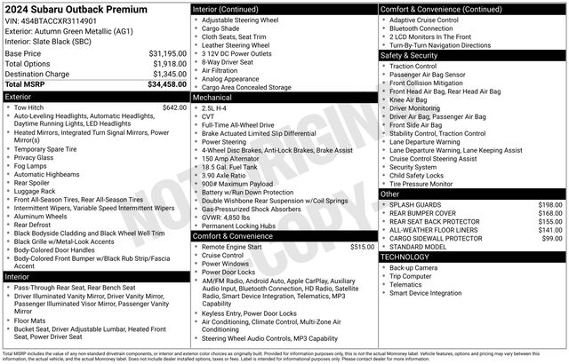 Thumbnail: 2024 Subaru Outback - 5