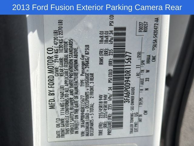 Thumbnail: 2013 Ford Fusion - 23