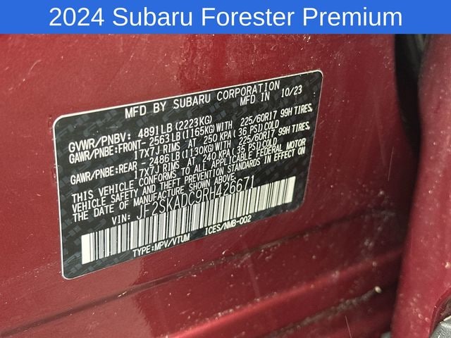Thumbnail: 2024 Subaru Forester - 31