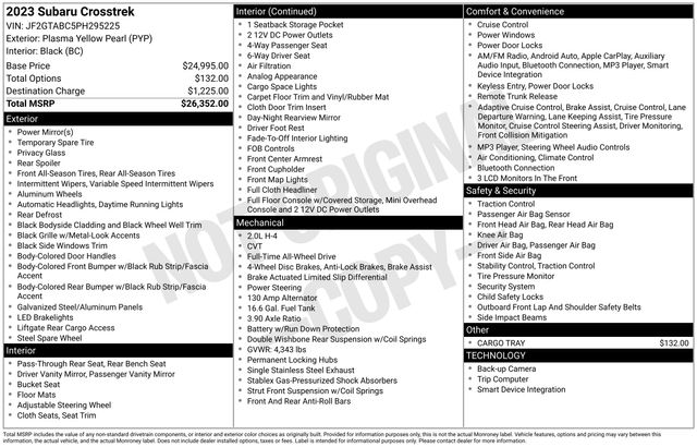 Thumbnail: 2023 Subaru Crosstrek - 5