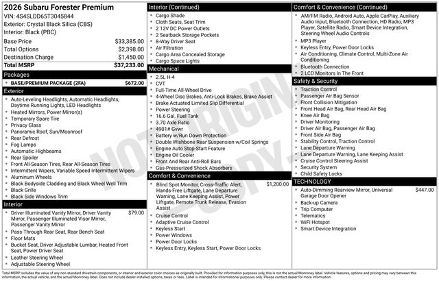 Thumbnail: 2026 Subaru Forester - 5