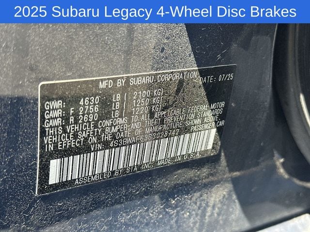Thumbnail: 2025 Subaru Legacy - 19