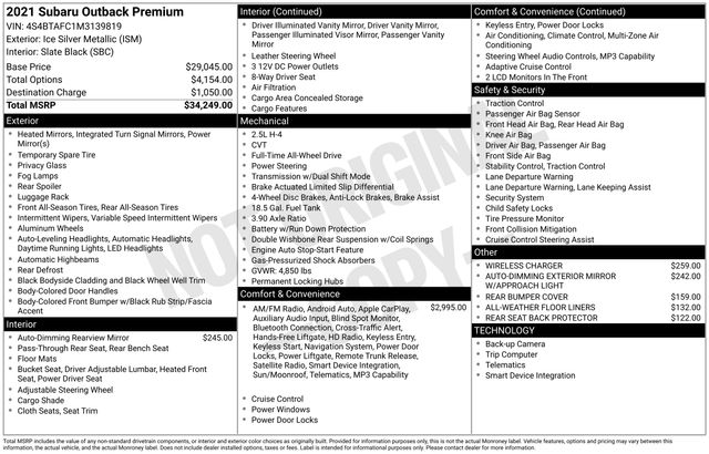 Thumbnail: 2021 Subaru Outback - 5