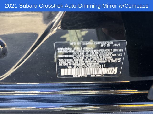 Thumbnail: 2021 Subaru Crosstrek - 30