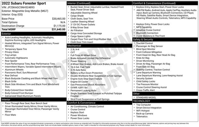 Thumbnail: 2022 Subaru Forester - 5
