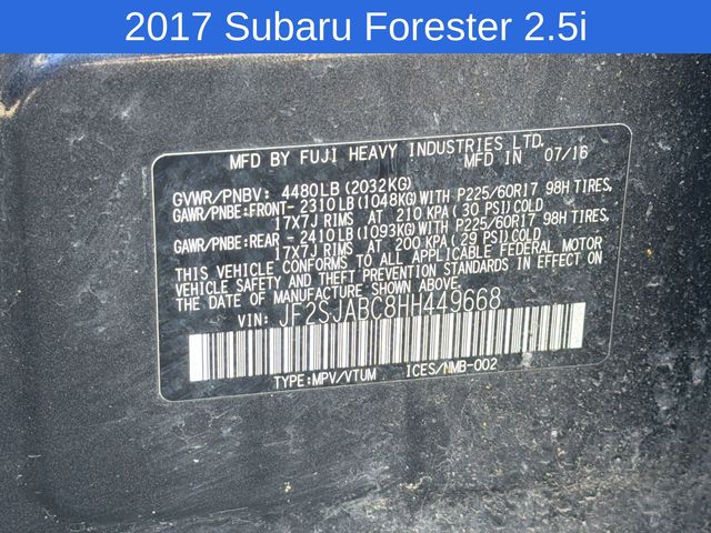 Thumbnail: 2017 Subaru Forester - 23