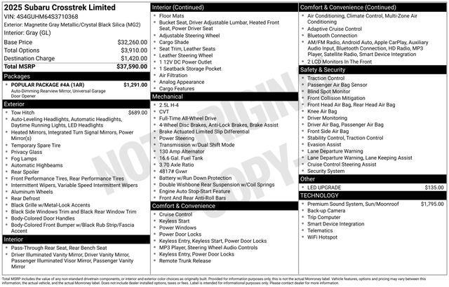 Thumbnail: 2025 Subaru Crosstrek - 5