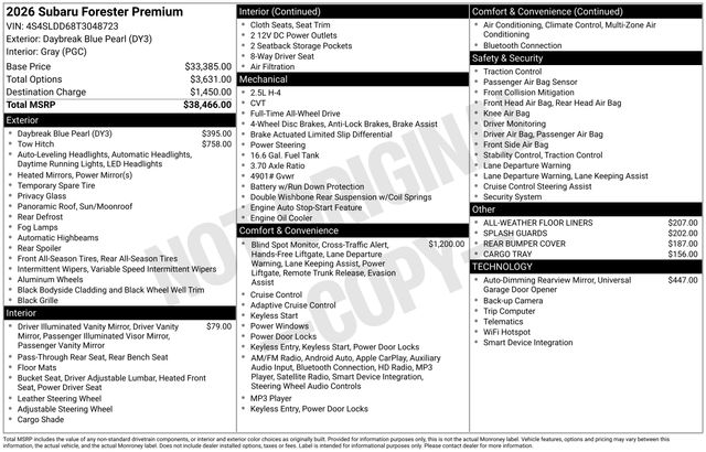 Thumbnail: 2026 Subaru Forester - 5