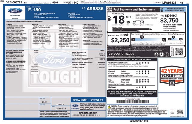 Thumbnail: 2020 Ford F-150 - 4