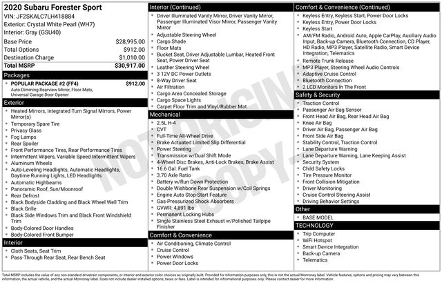 Thumbnail: 2020 Subaru Forester - 5