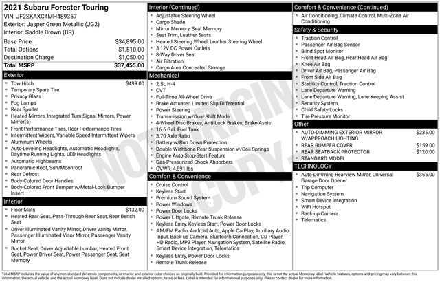 Thumbnail: 2021 Subaru Forester - 5