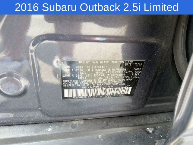 Thumbnail: 2016 Subaru Outback - 23