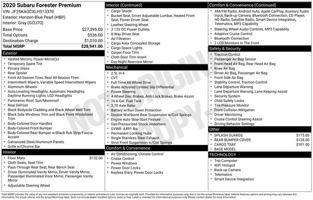 Thumbnail: 2020 Subaru Forester - 5