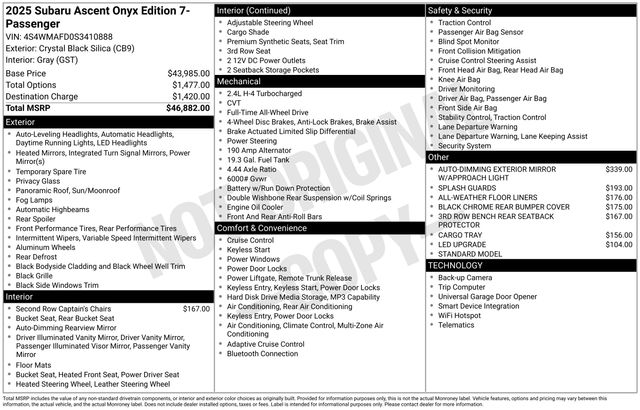Thumbnail: 2025 Subaru Ascent - 5