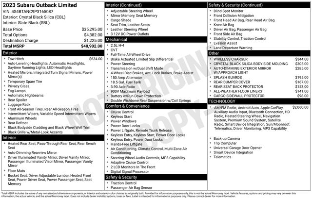 Thumbnail: 2023 Subaru Outback - 5