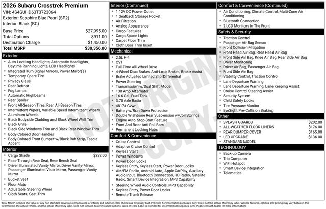 Thumbnail: 2026 Subaru Crosstrek - 5