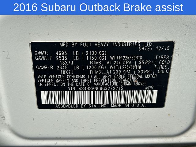 Thumbnail: 2016 Subaru Outback - 31