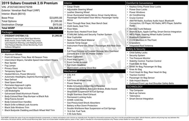 Thumbnail: 2019 Subaru Crosstrek - 5