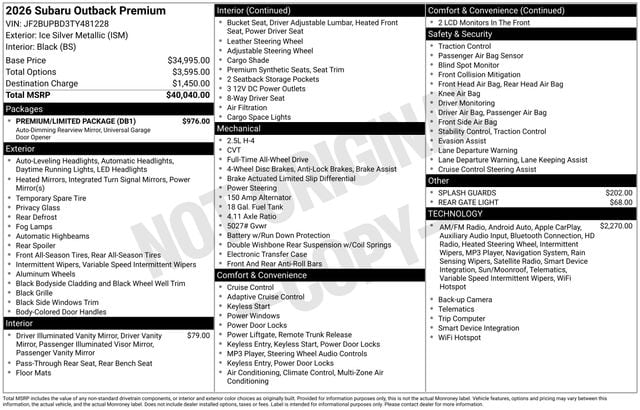 Thumbnail: 2026 Subaru Outback - 5