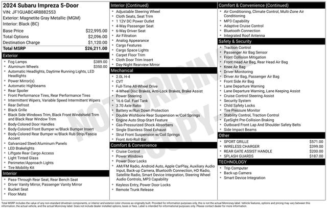 Thumbnail: 2024 Subaru Impreza - 5