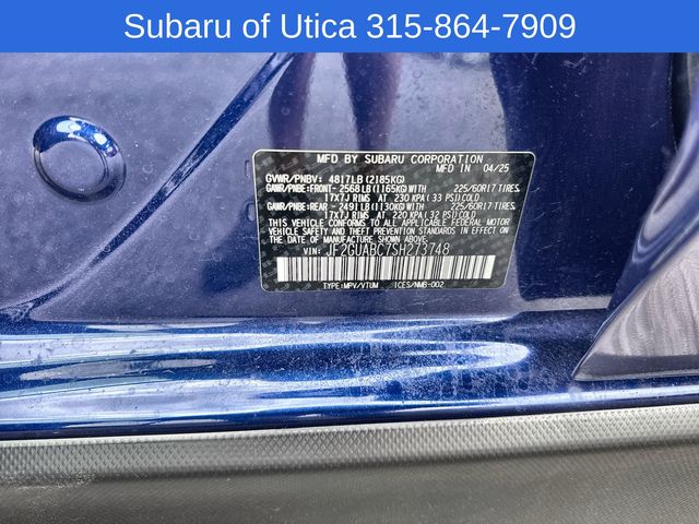 2025 Subaru Crosstrek Base 29