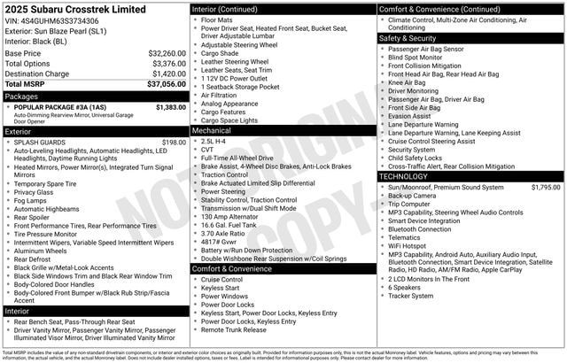Thumbnail: 2025 Subaru Crosstrek - 5
