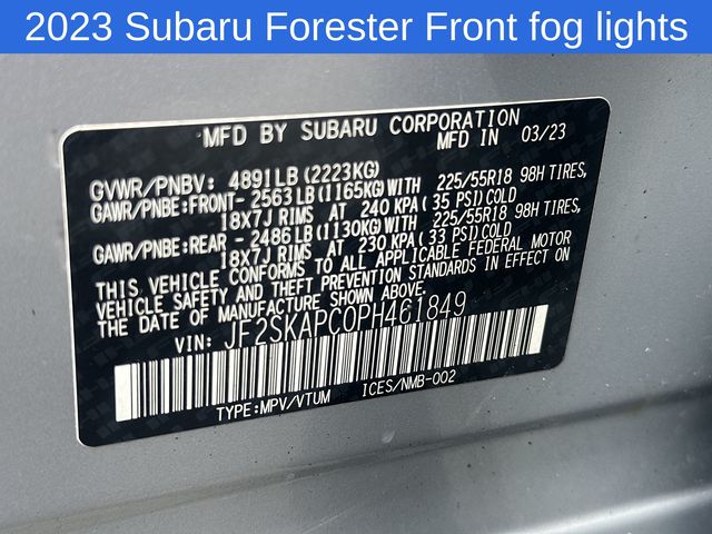 Thumbnail: 2023 Subaru Forester - 31