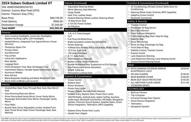Thumbnail: 2024 Subaru Outback - 5