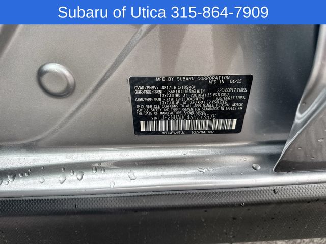 2025 Subaru Crosstrek Base 29